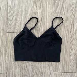 NWOT Alo Yoga Black Delight Bralette (Size S)